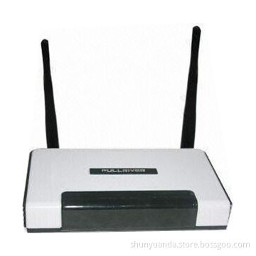 3G Wireless Router, 2T2R Mode with 2.4GHz, 300M Transfer Speed and 4-port Switch